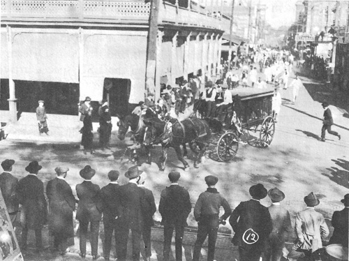 1919 LSU Funeral Procession
